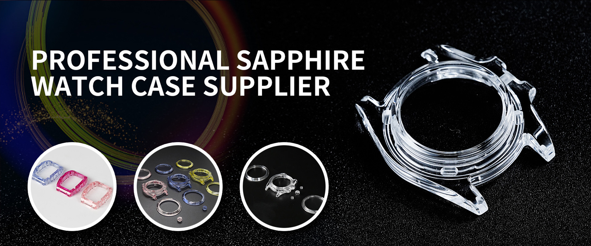 jakość Koperta zegarka z szafirowego kryształu fabryka
