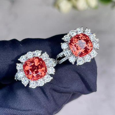 Qualität  Hexagonal Crystal Ruby And Sapphire Gems Anti Corrosion With Princess Cut usine