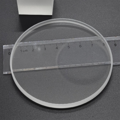 quality Janela de safira de diâmetro personalizado com perda de reflexo < 0,2% Revestimento AR é opcional factory